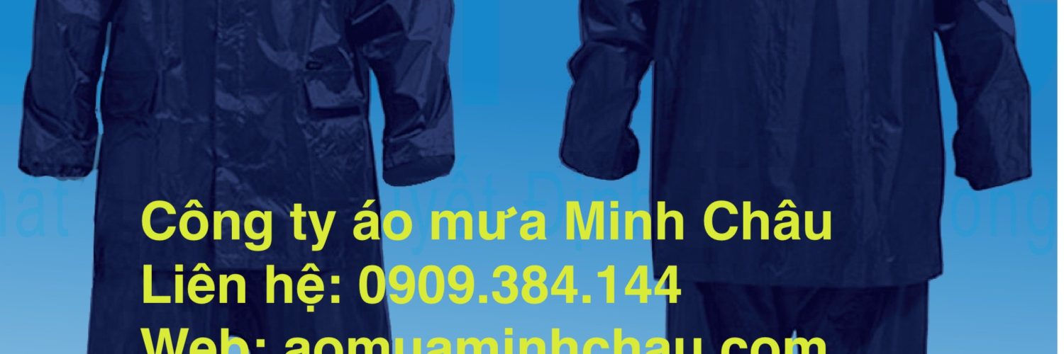 Nhận in áo mưa vải dù in logo số lượng ít