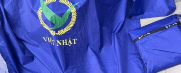 ÁO MƯA IN ẤN CÔNG ĐOÀN VẢI DÙ